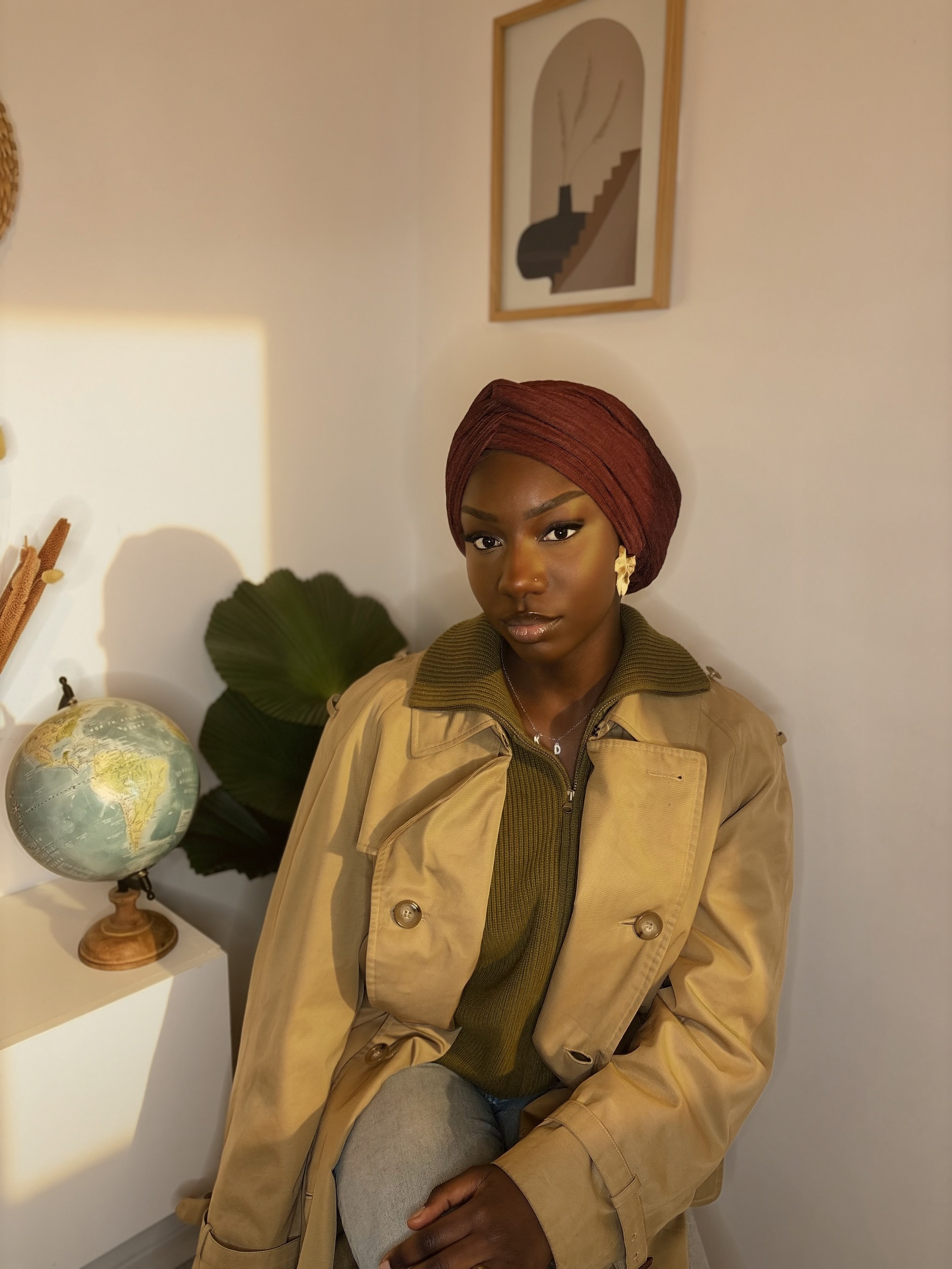 TURBAN ORANI - 2 en 1