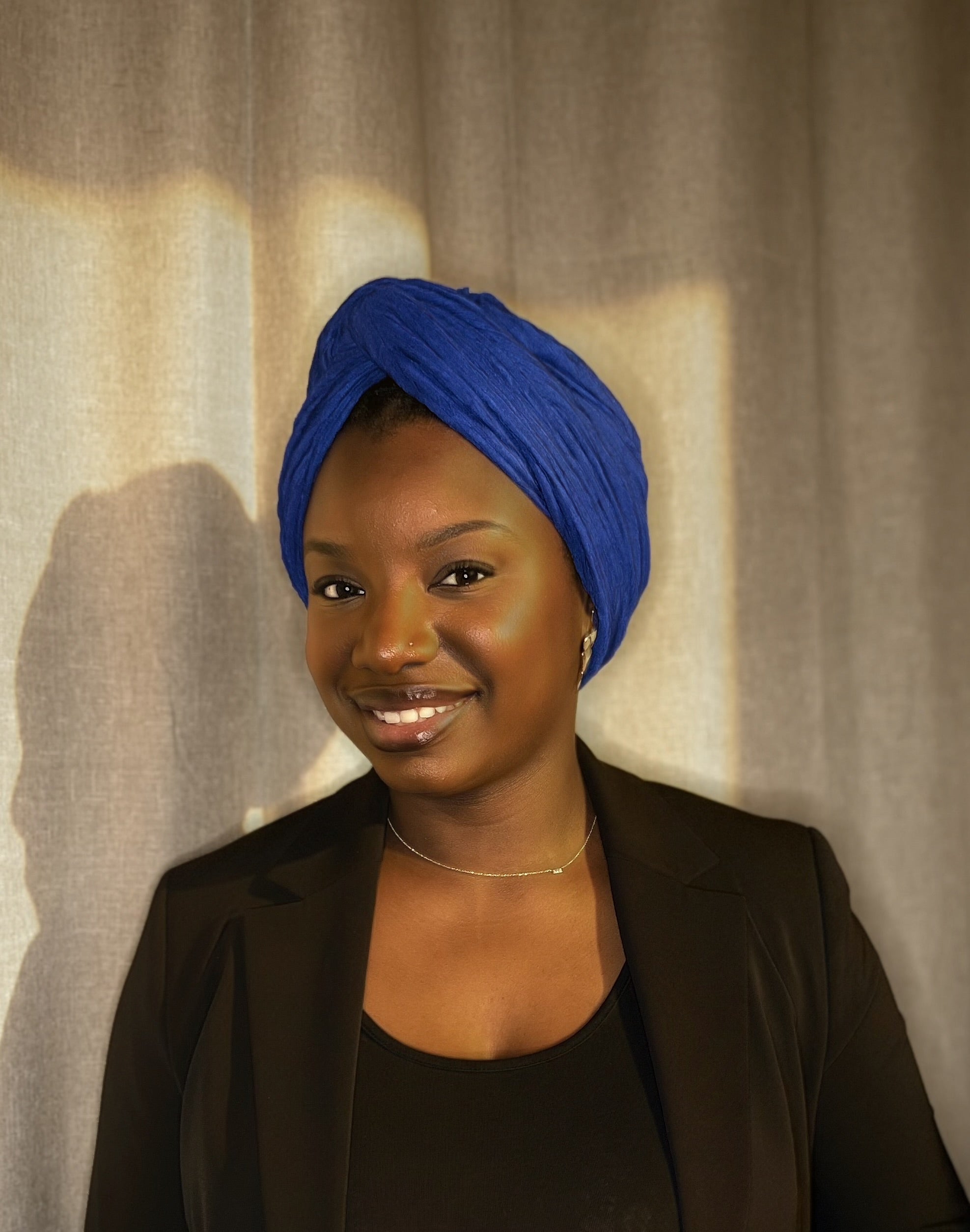 Turban Mussoya - Bleu