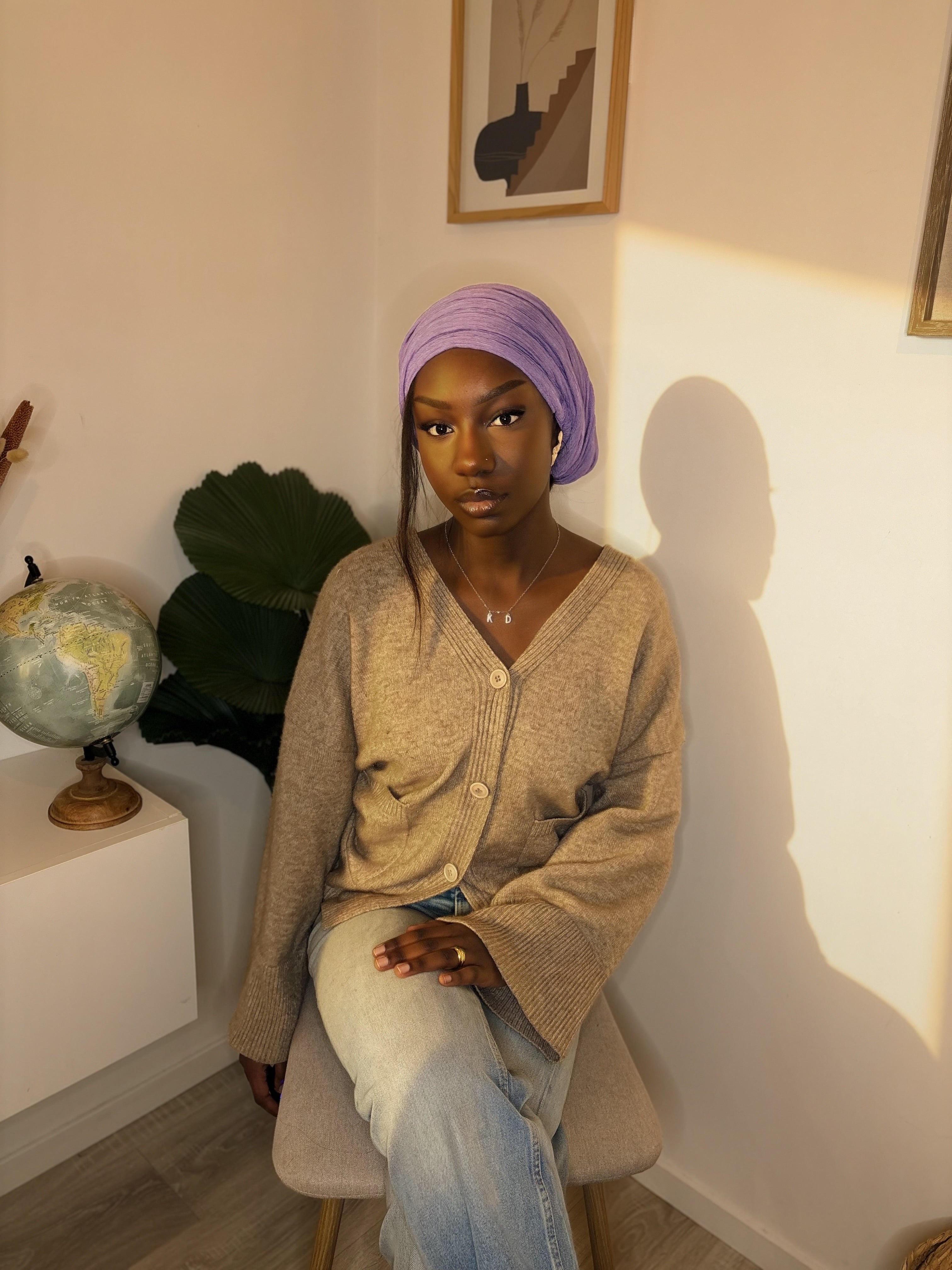 Turban Linguere - Lilas