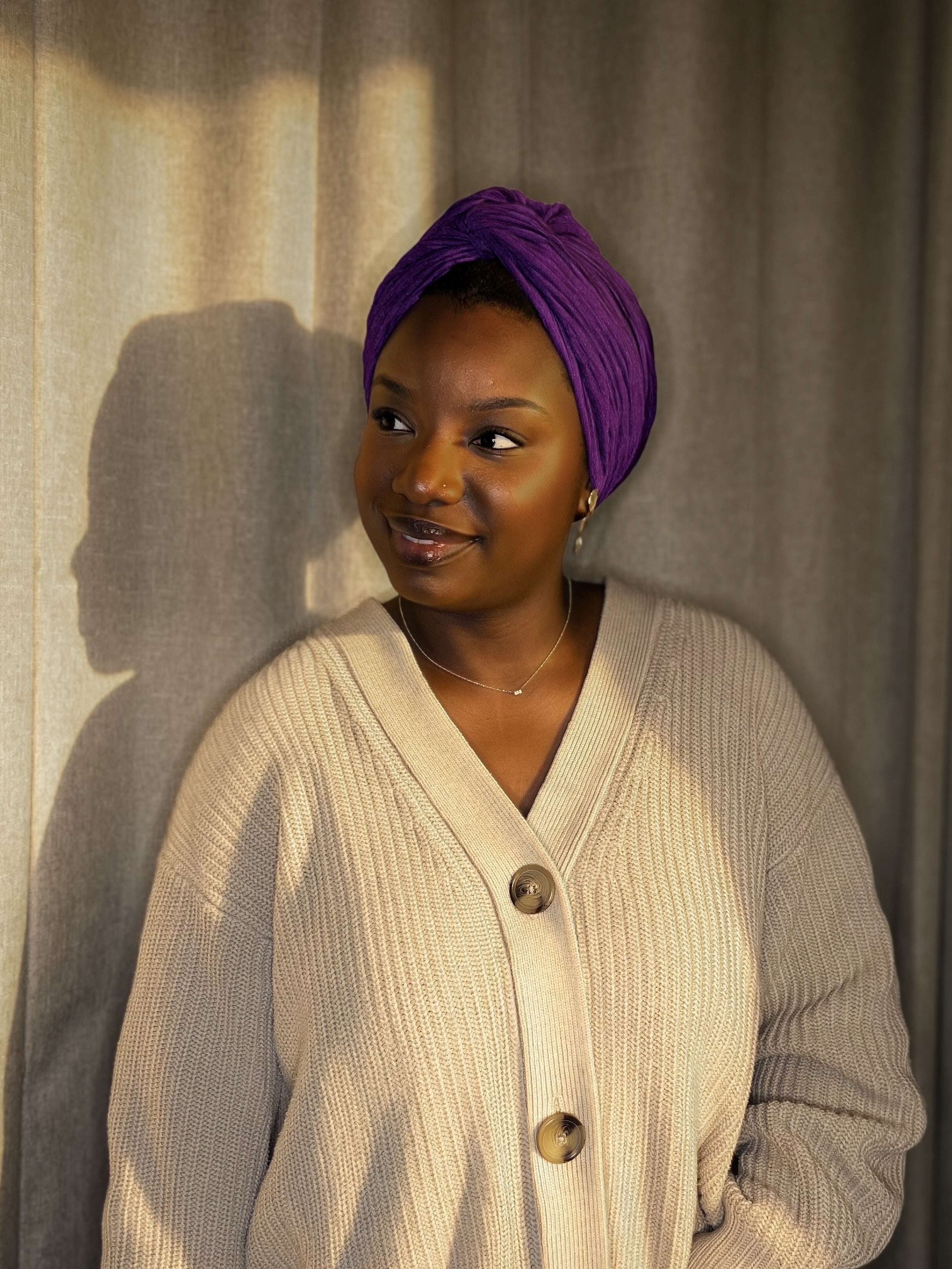 Turban Mussoya - Violet