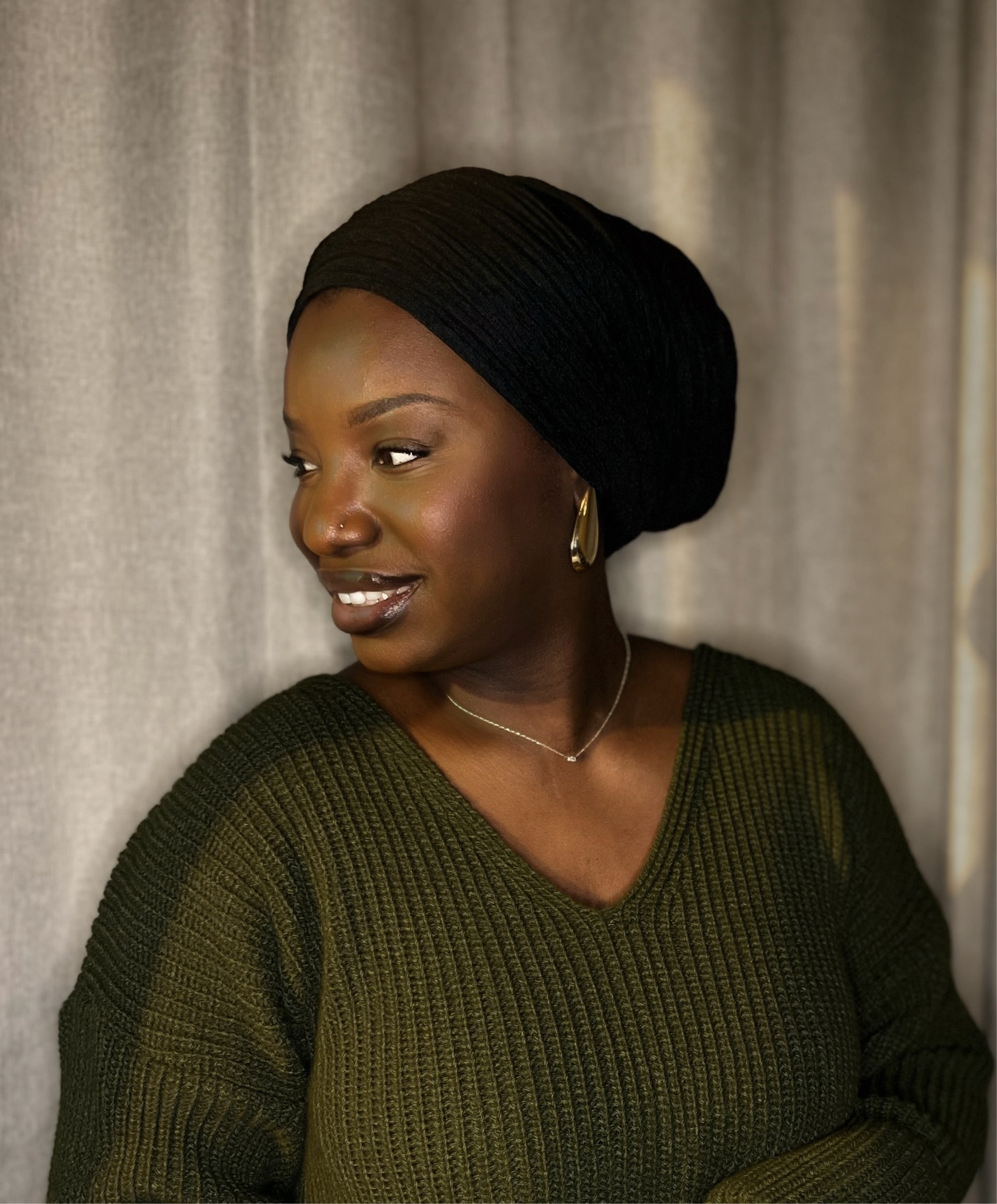 Turban Linguere - Noir
