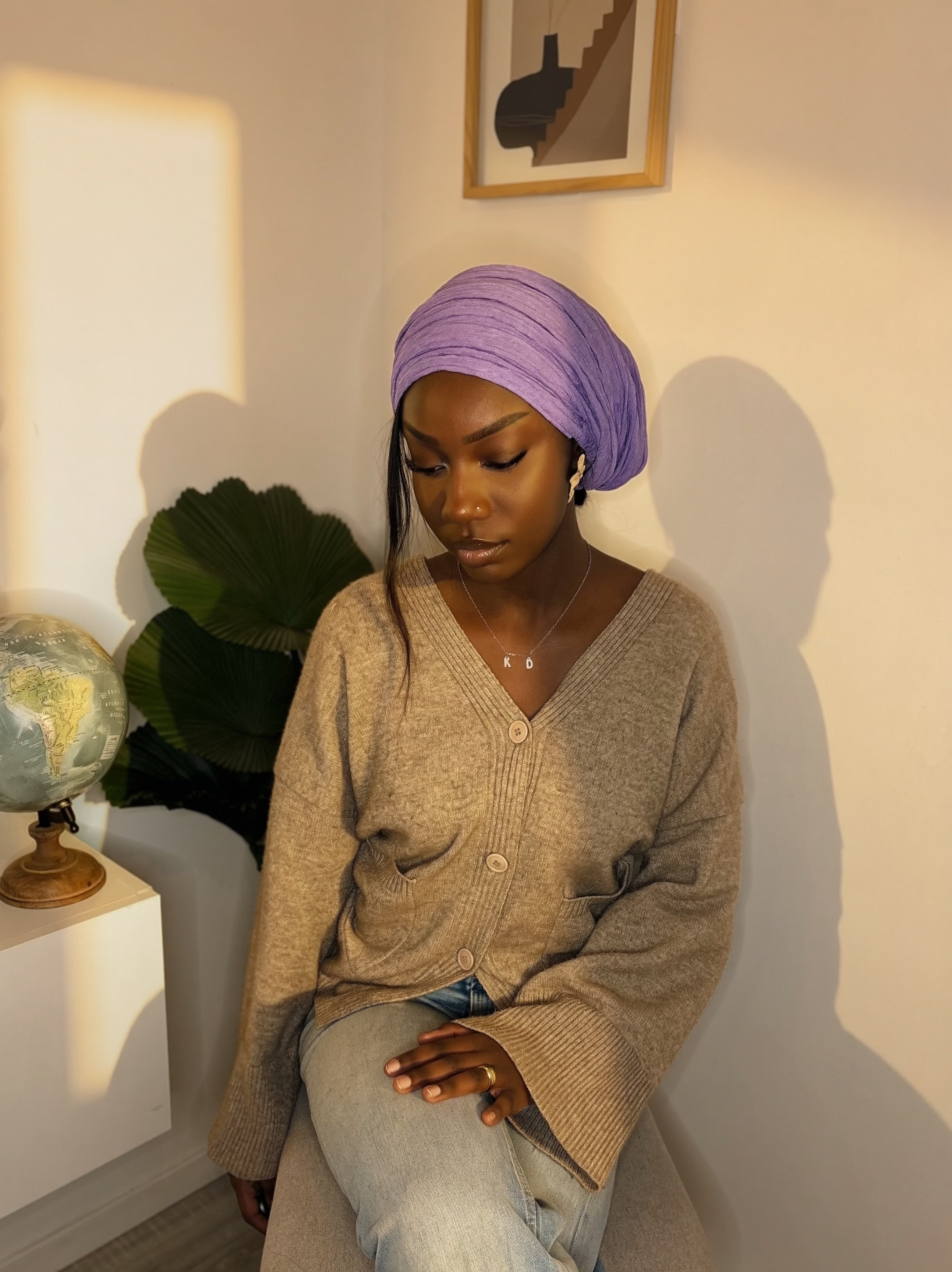 Turban Linguere - Lilas