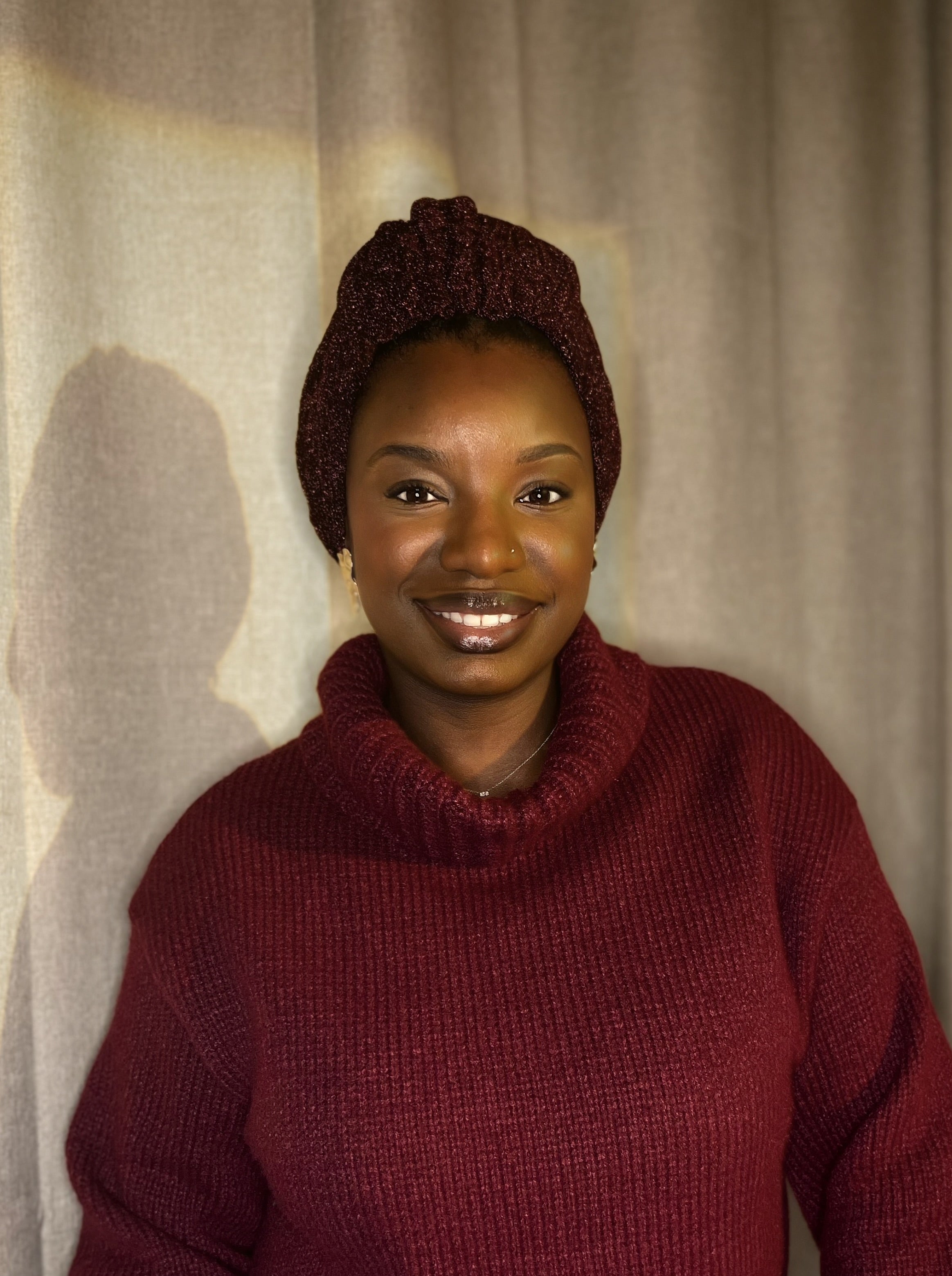 Turban Dusu Rouge (sans satin)