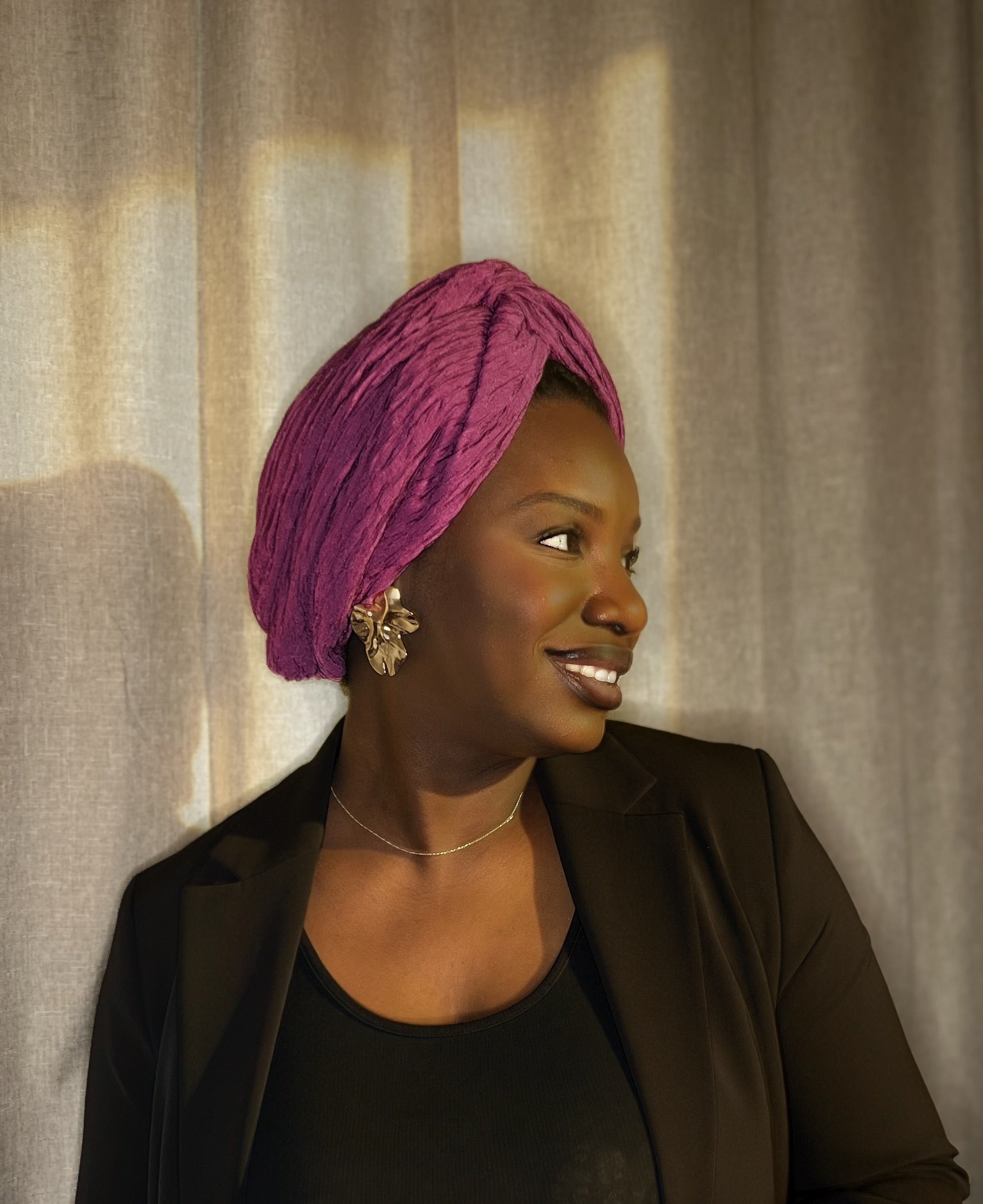 Turban Mussoya - Rose