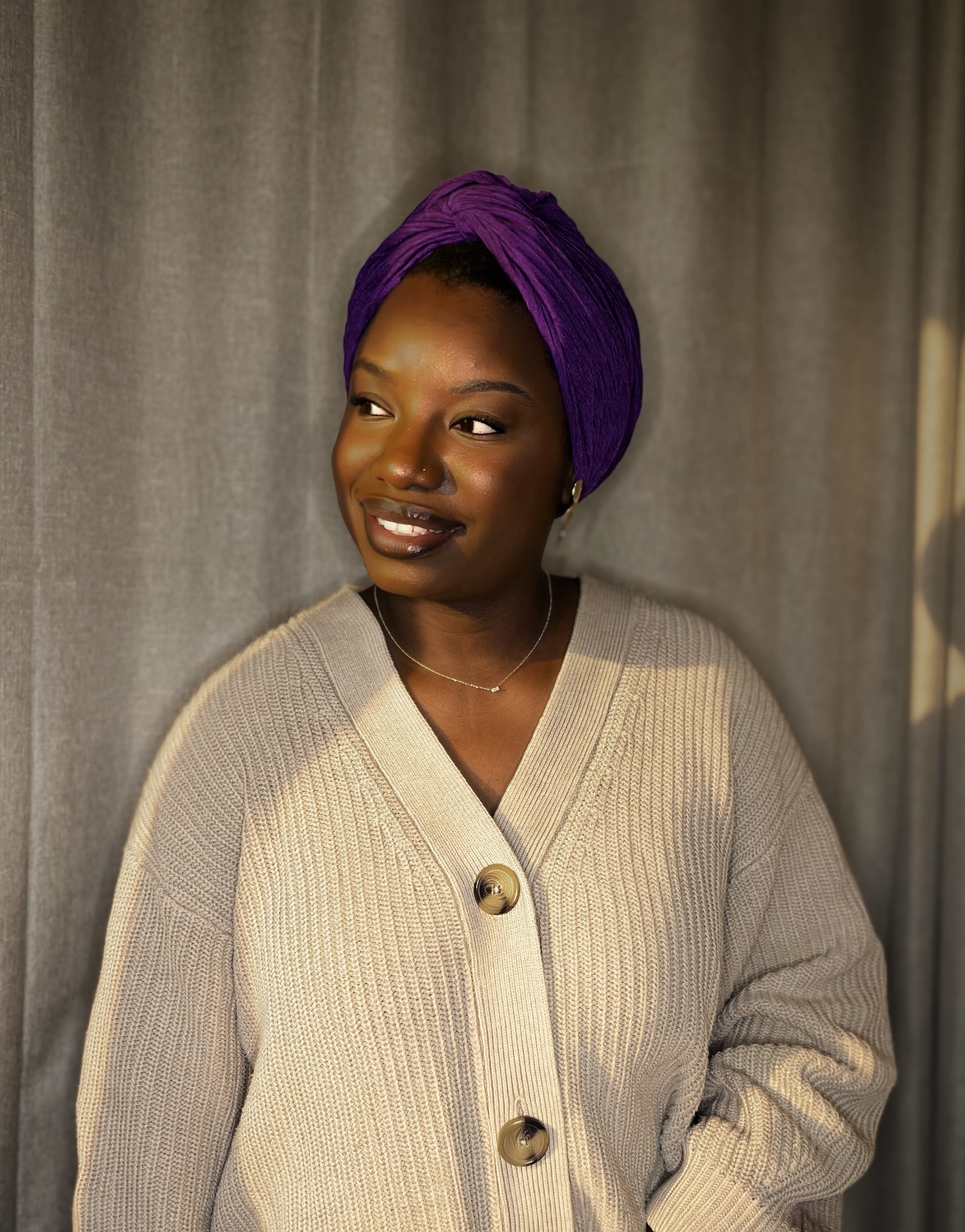 Turban Mussoya - Violet