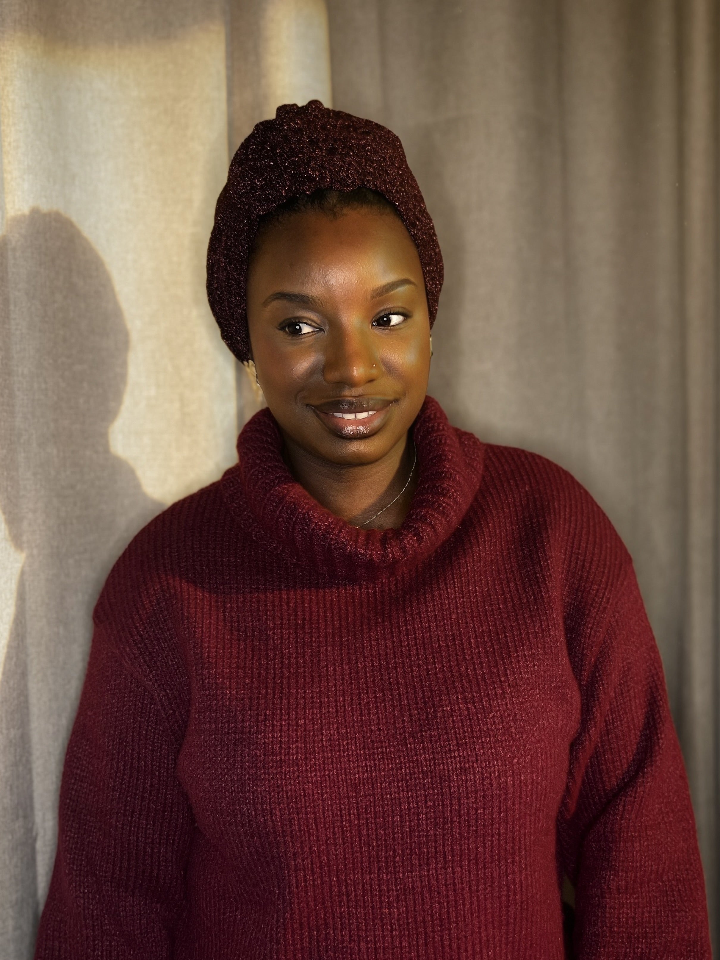 Turban Dusu Rouge (sans satin)