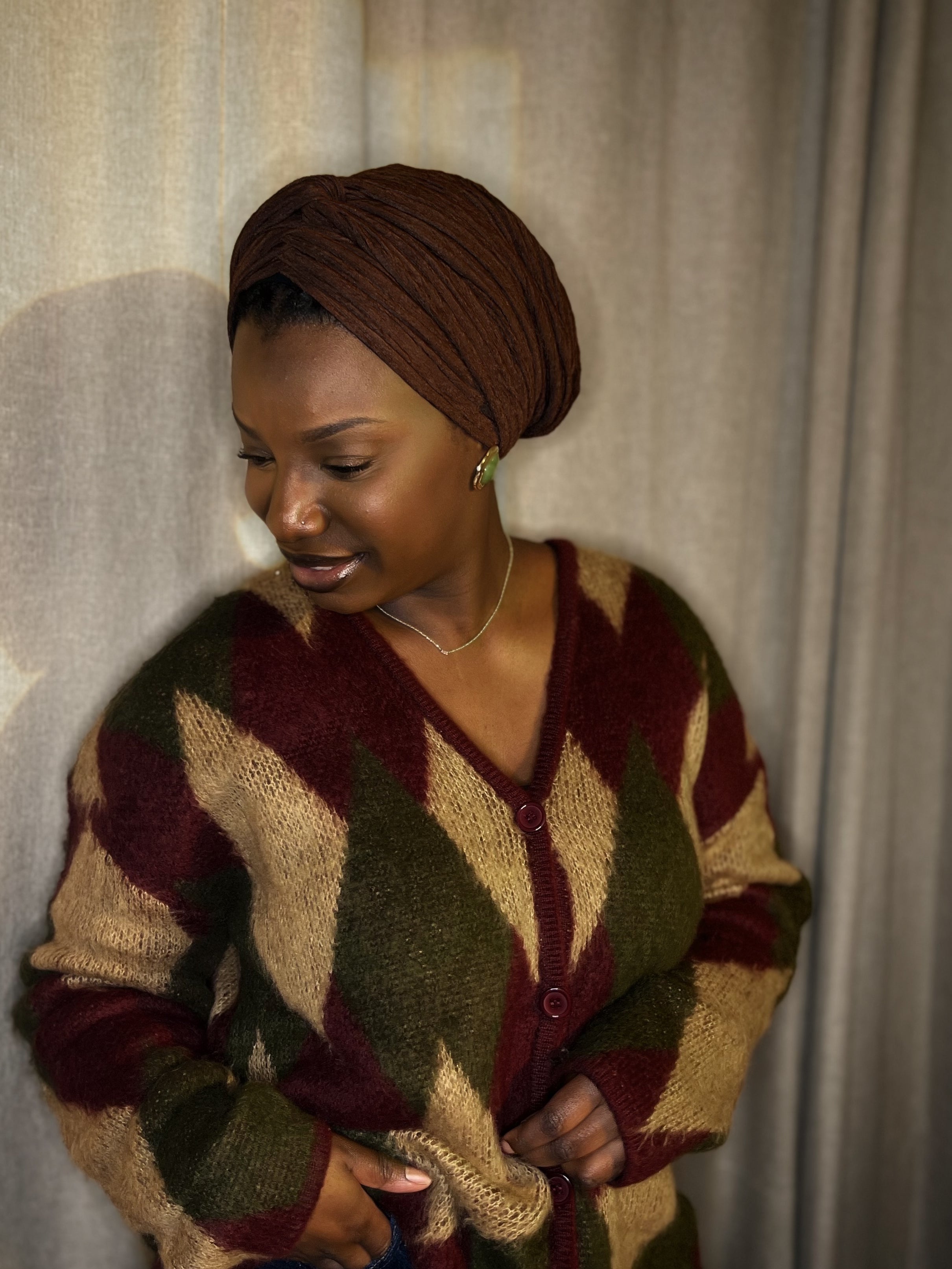 Turban Orani Café (2 en 1)