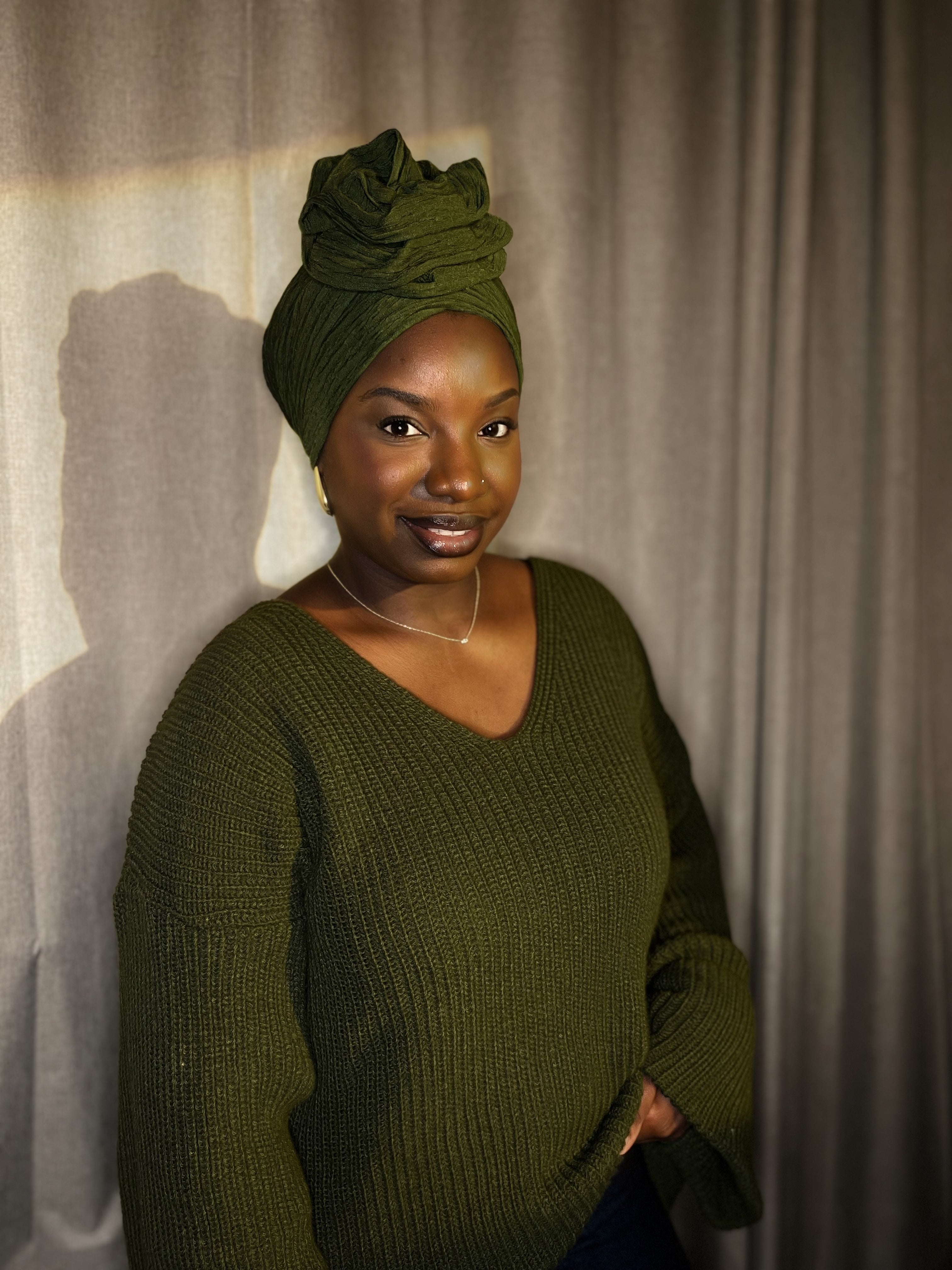 Turban Debbo Kaki (2 en 1)