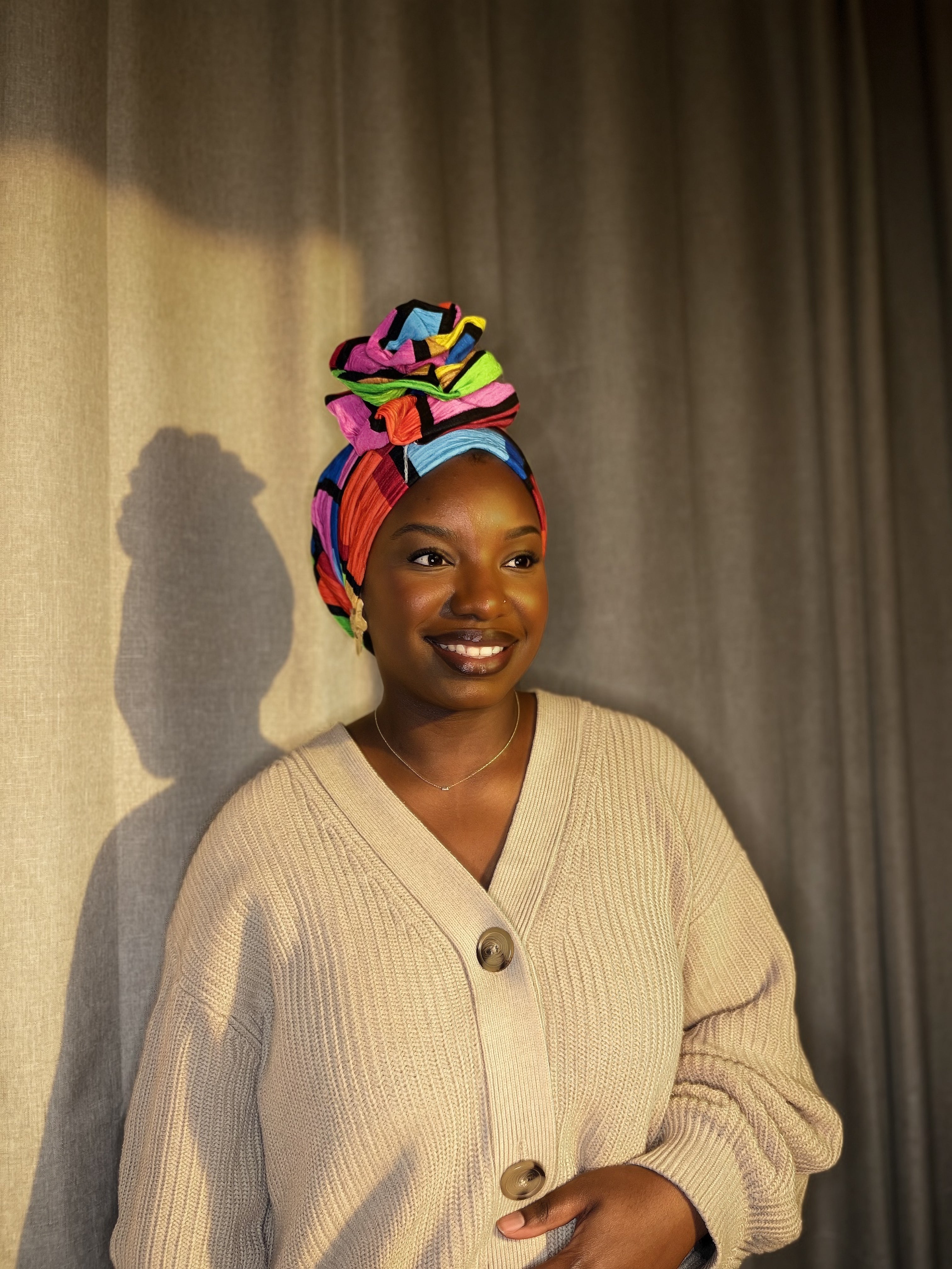 Turban Debbo Multicouleur (2 en 1)